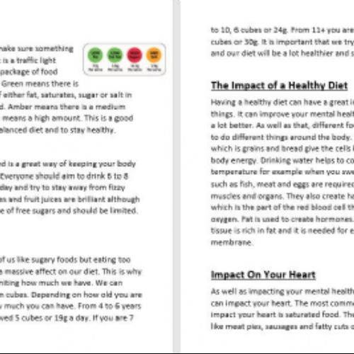Harrison - Healthy Diet - Y6W